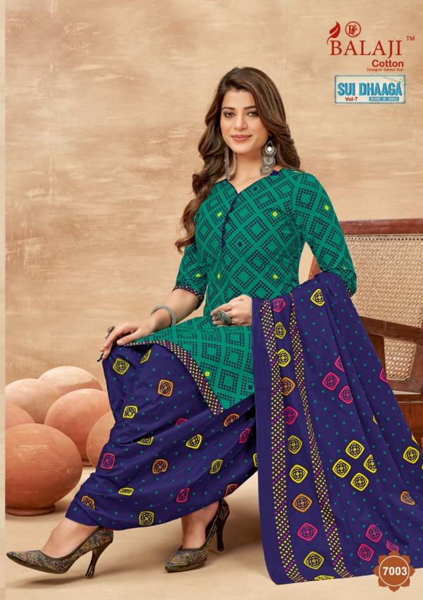 Balaji Sui Dhaaga Vol-7 Cotton Exclusive Designer Readymade Collection